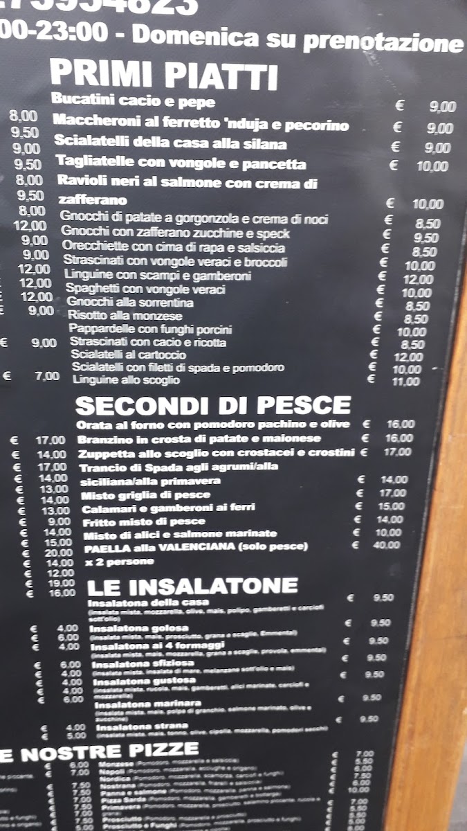Menu Trattoria Ortica 27-2