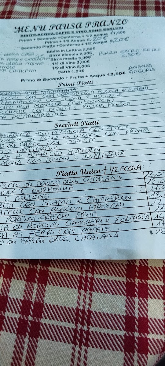 Menu Trattoria Ortica 27-6